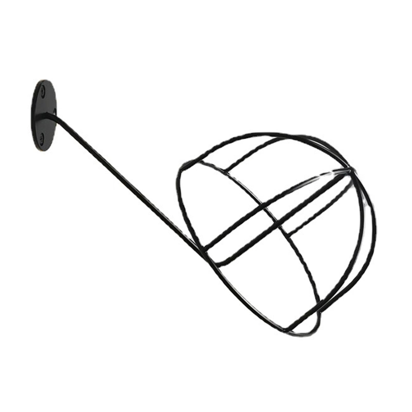 Display Rack Storage Holder Wall Mount Motorcycle Helmet Hat Hook