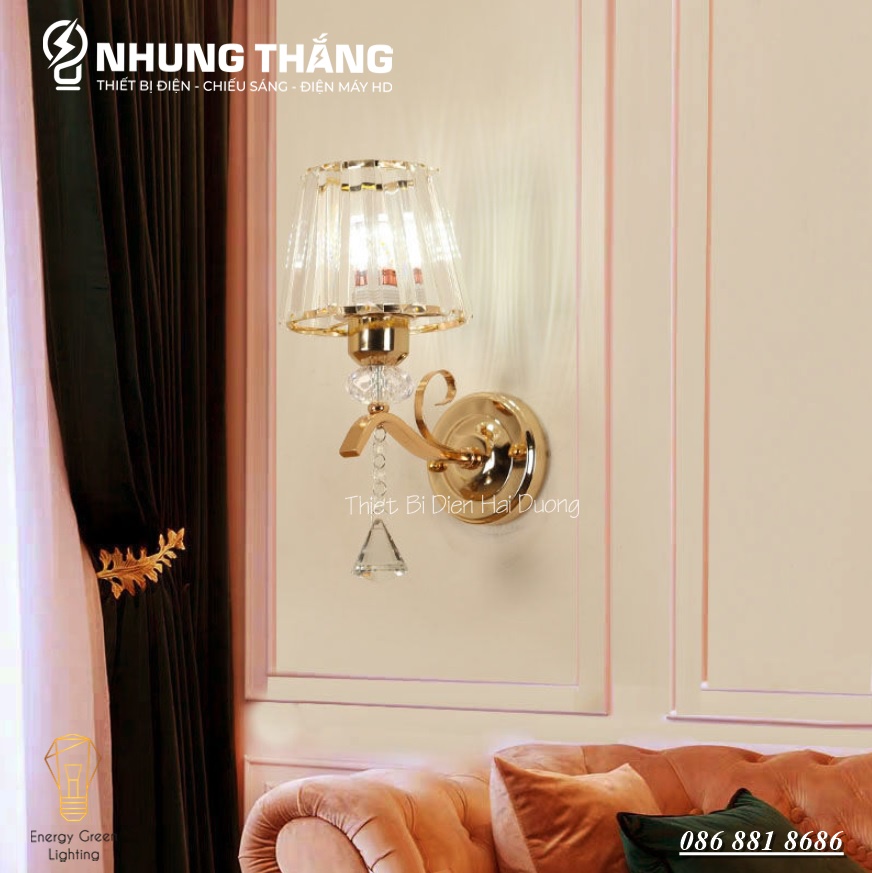 Nhiều Mẫu - Đèn Gắn Tường Trang Trí Tô Điểm Thêm Vẻ Đẹp Tinh Tế Cho Căn Phòng - Kiểu Dáng Sang Trọng , Hiện Đại