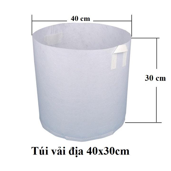 Túi Vải Trồng Cây 2 Quai Xách Kích Thước 40x30cm