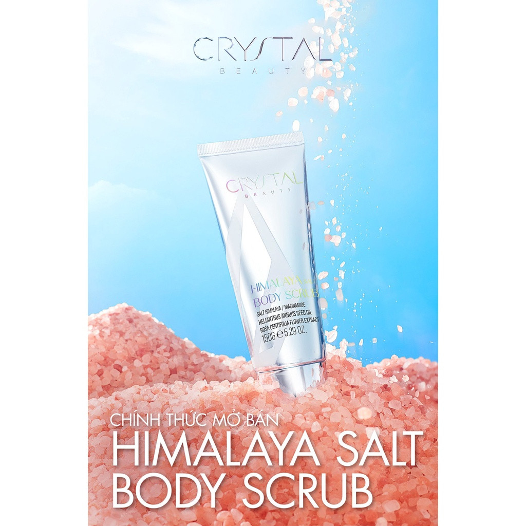 Tẩy Tế Bào Chết Muối Hồng Himalaya Crystal Beauty Himalaya Salt Body Scrub