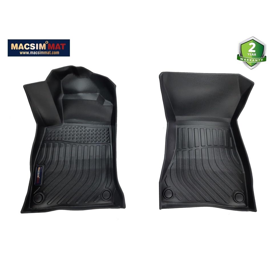 Thảm lót sàn xe ô tô Audi A5 sport/s5 2018-2020 Nhãn hiệu Macsim chất liệu nhựa TPV cao cấp màu đen