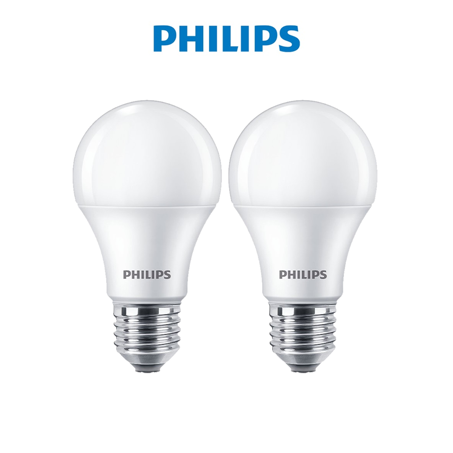 Bóng đèn PHILIPS LED BULB đôi A60 - Công suất