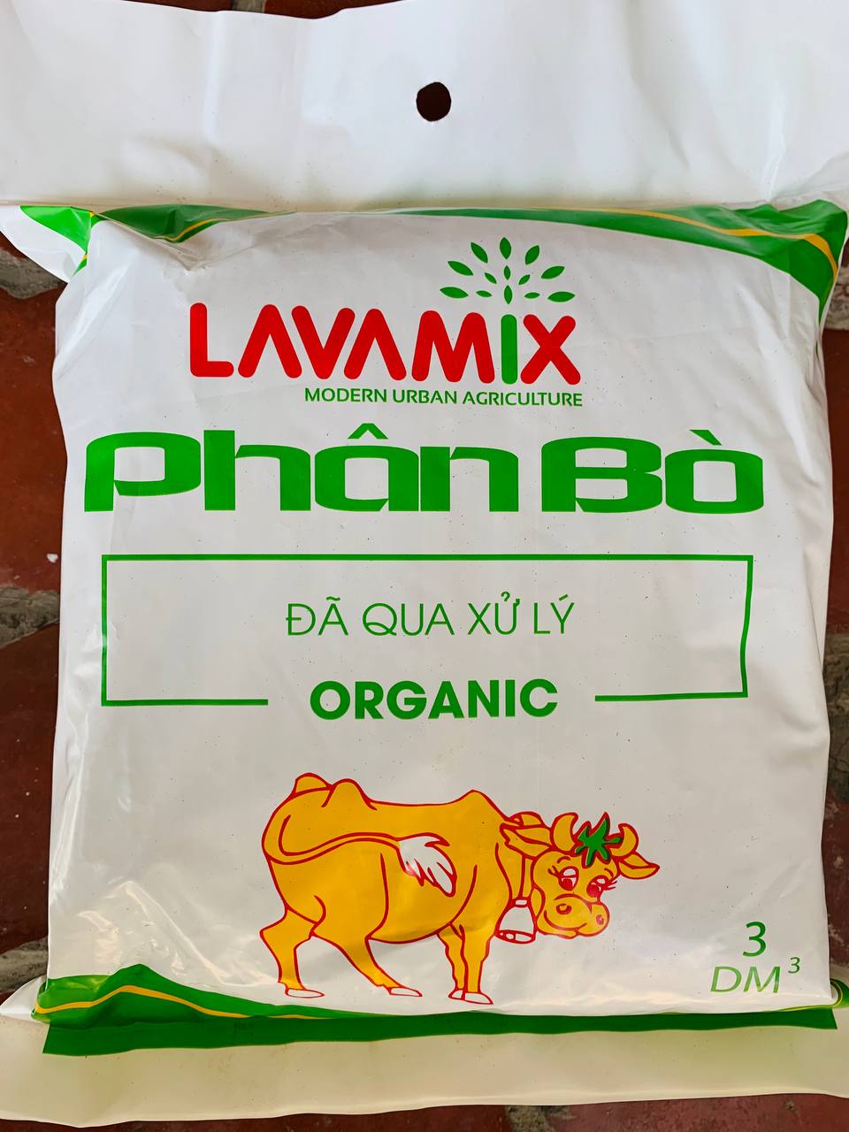 Phân bò đã qua xử lý