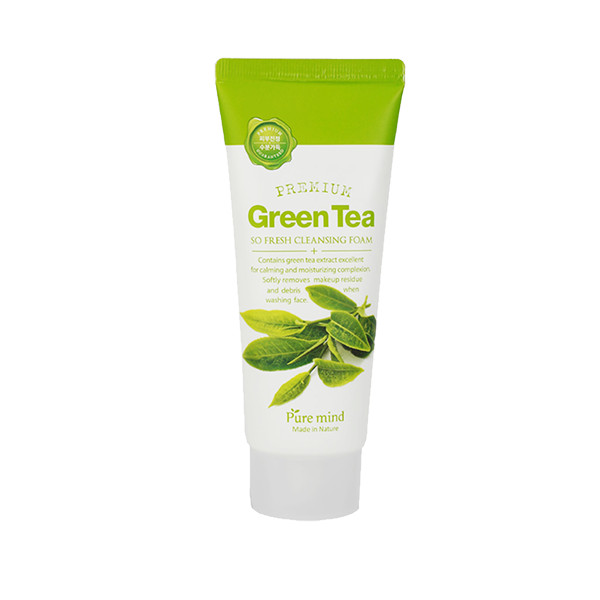 Sữa Rửa Mặt Trà Xanh Pure Mind Green Tea So Fesh Cleansing Foam