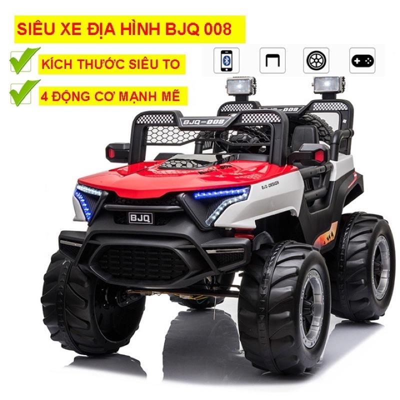 Xe ô tô điện trẻ em khủng, xe ô tô điện trẻ em địa hình cho bé BJQ 008