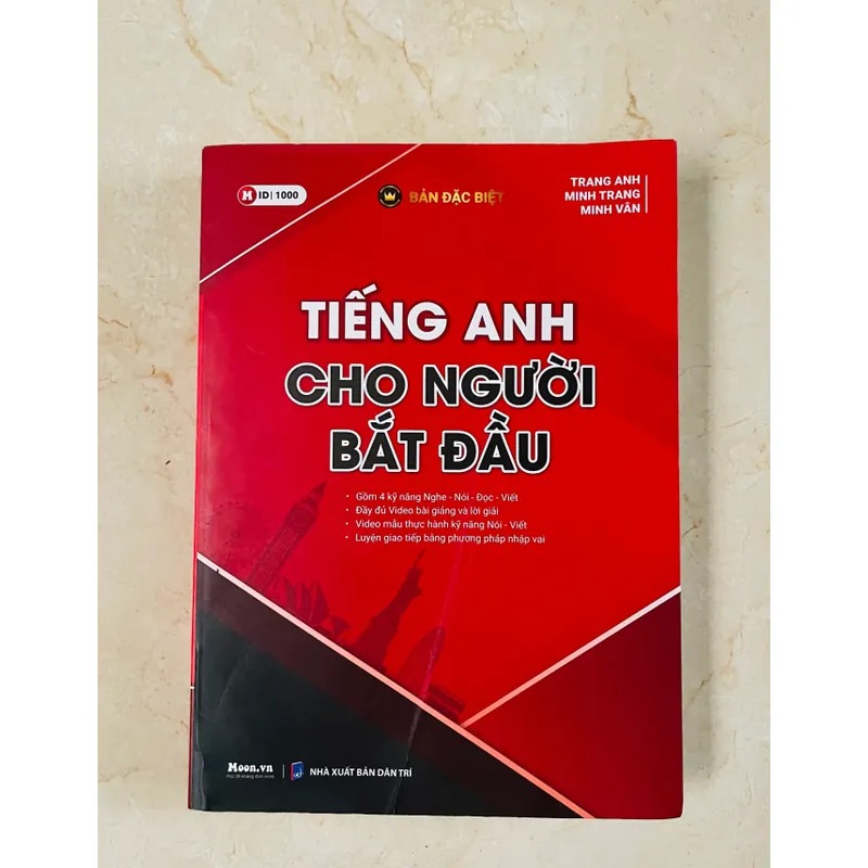 Sách Tiếng anh cho người bắt đầu - Bản Đặc Biệt