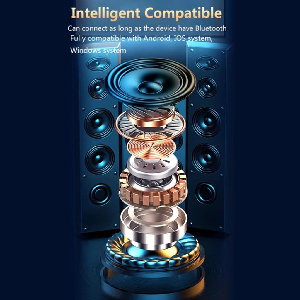 Bluetooth 5.1 Wireless Earbuds with Wireless Charging Case Waterproof TWS Stereo Headphones in Ear Built in Mic Headset Premium Sound with Deep Bass