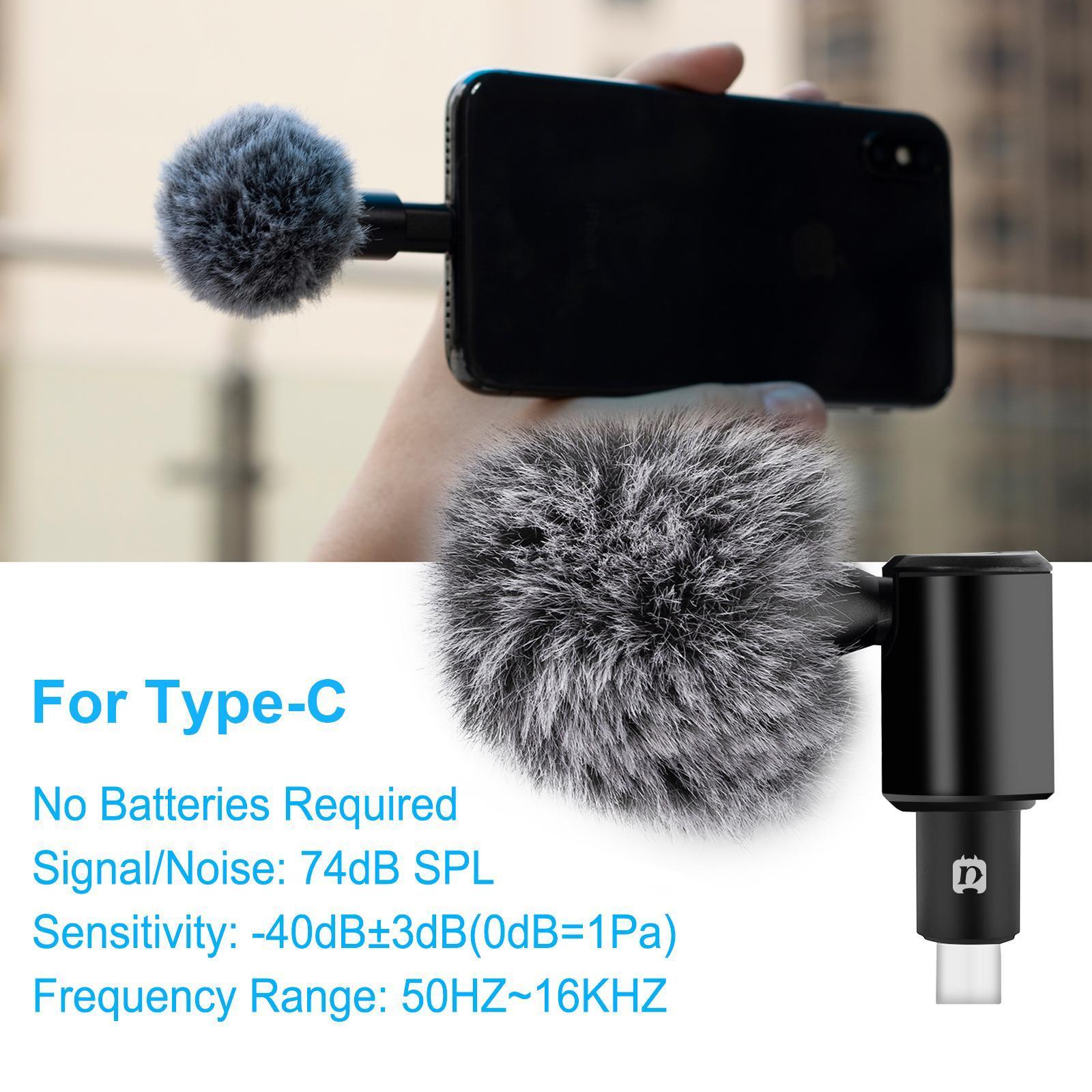 Condenser Microphone Phone Mic for conference Spare Parts Durable USB Type C