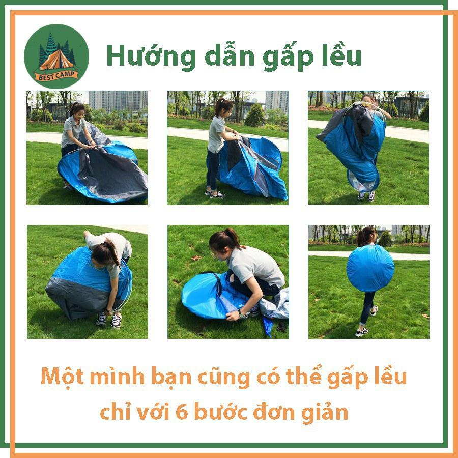 Lều cắm trại du lịch dã ngoại đi phượt chống mưa nắng