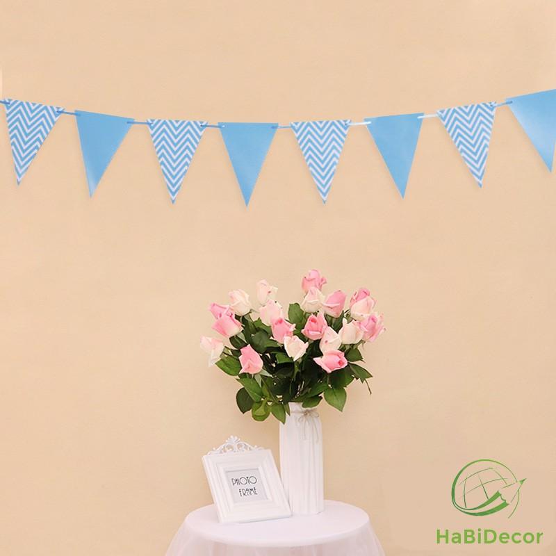 Dây cờ tam giác trang trí sinh nhật dài 5M PK03