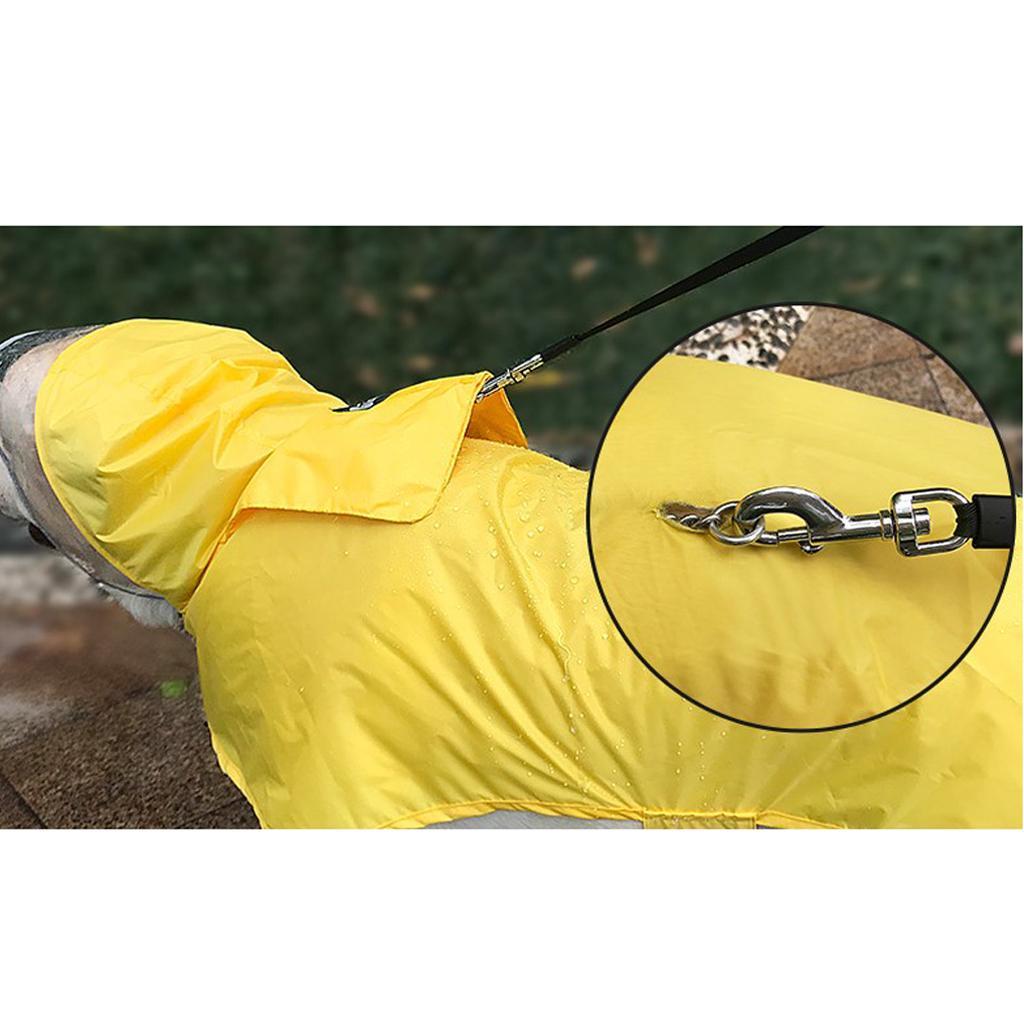 Dog Pet Waterproof Reflective Raincoat Keep pets
