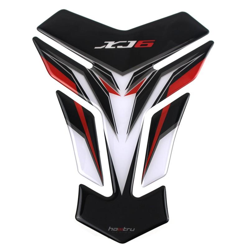 Miếng Dán Bảo Vệ Bình Xăng Xe Mô Tô Loại Xj6 Bằng Abs 3d