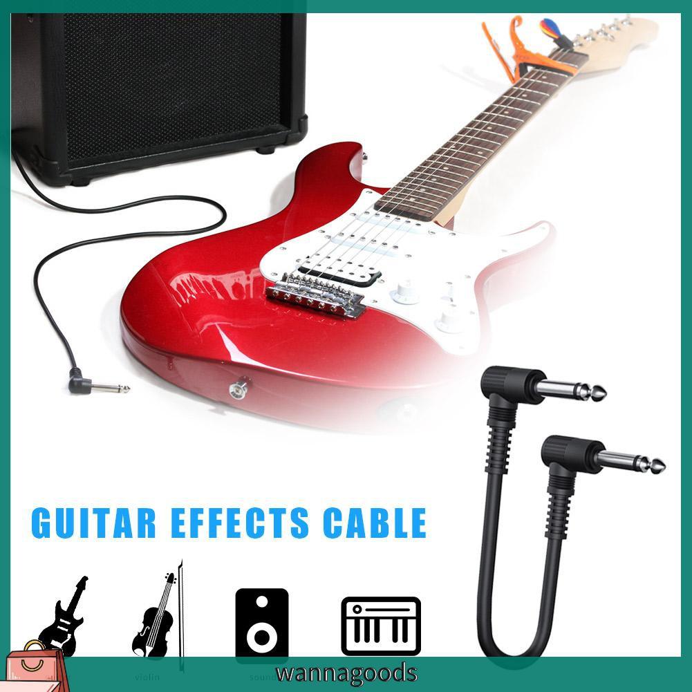 Dây Cáp Khuếch Đại Âm Thanh Đàn Guitar Điện 6.35 15cm