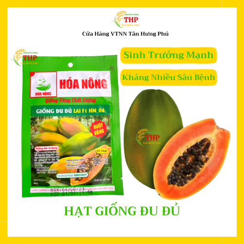 Hạt giống Đu Đủ Lai F1 HN-06 | Hạt giống | gói 5 hạt