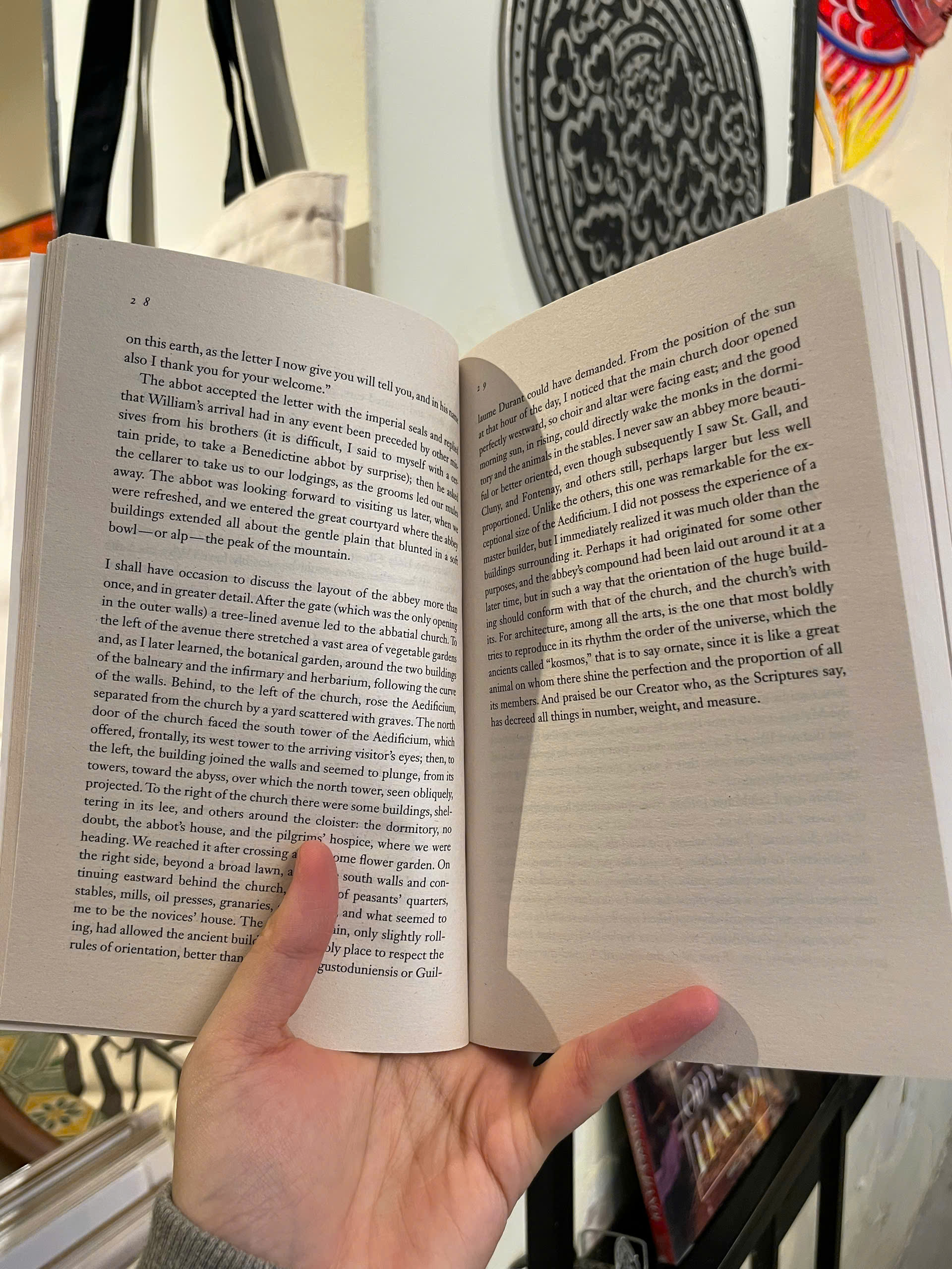 Sách - The Name of The Rose by Umberto Eco - Fiction/Historical Fiction/Mystery book in English