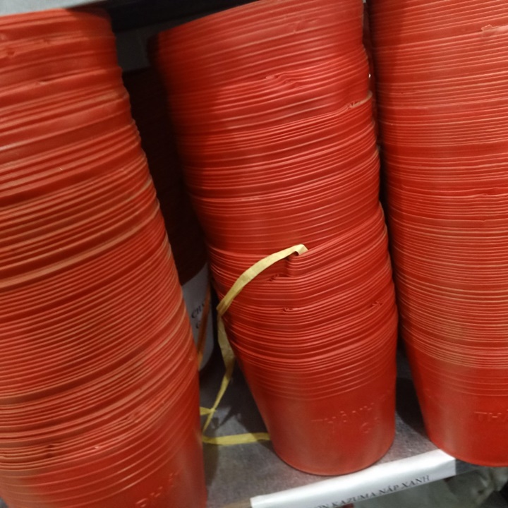50 Chậu nhựa đỏ C11 270x220mm