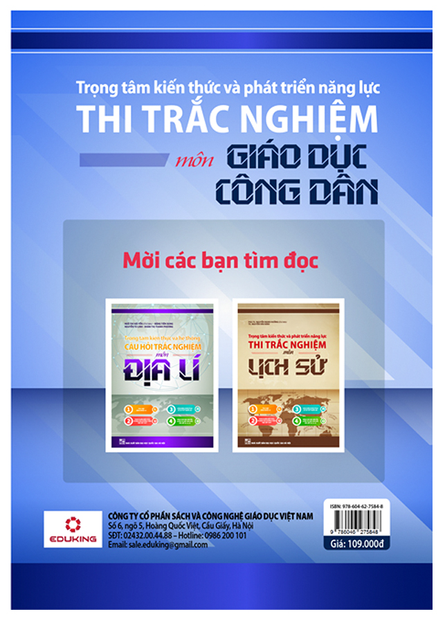 Trọng Tâm Kiến Thức Và Phát Triển Năng Lực Thi Trắc Nghiệm Môn Giáo Dục Công Dân