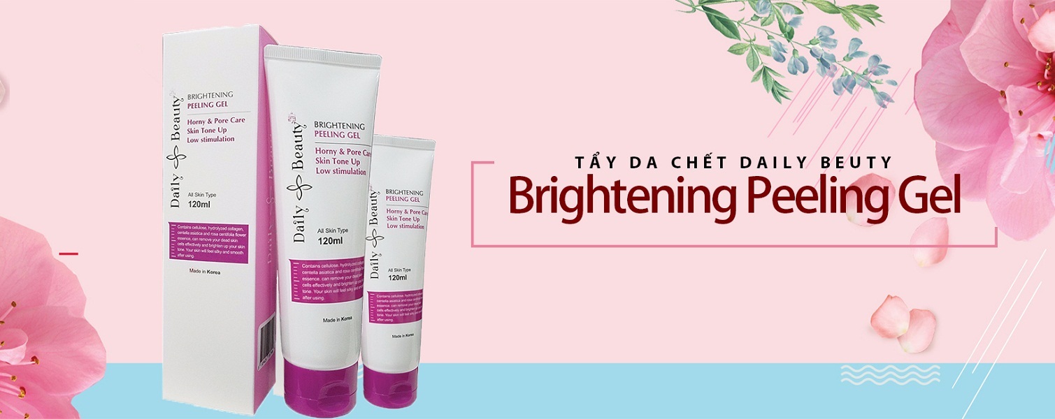 Combo 7 hộp Gel tẩy tế bào chết Daily Beauty Brightening Peeling Gel Hàn Quốc