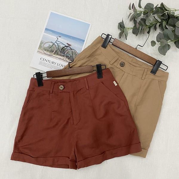 BST Quần Short Linen nữ Cao Cấp