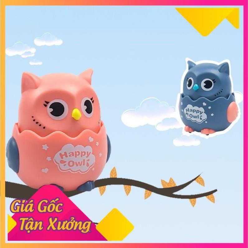 Đồ Chơi Chim Cú Chạy Xoay 360 Độ Happy Owl Nhiều Màu FREESHIP  TP'S