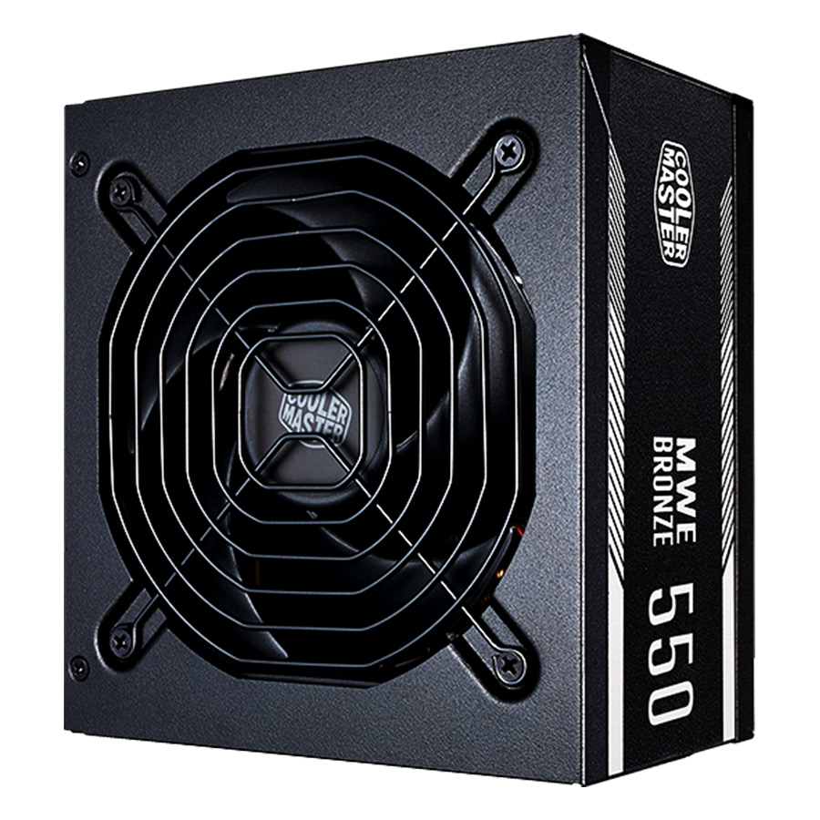 Nguồn Máy Tính 550W Cooler Master MWE BRONZE - Hàng Chính Hãng