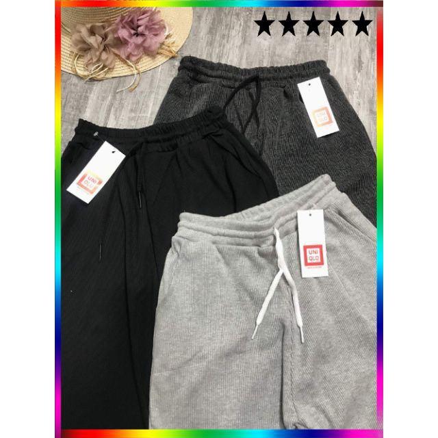 Quần jogger len tăm