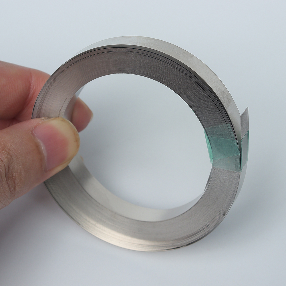 Kẽm hàn cell pin mạ Ni ken 0.15x8mm Cuộn 10M