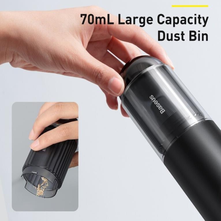 Baseus -BaseusMall VN Máy hút bụi pin sạc cầm tay Baseus A3 Car Vacuum Cleaner (Hàng chính hãng)