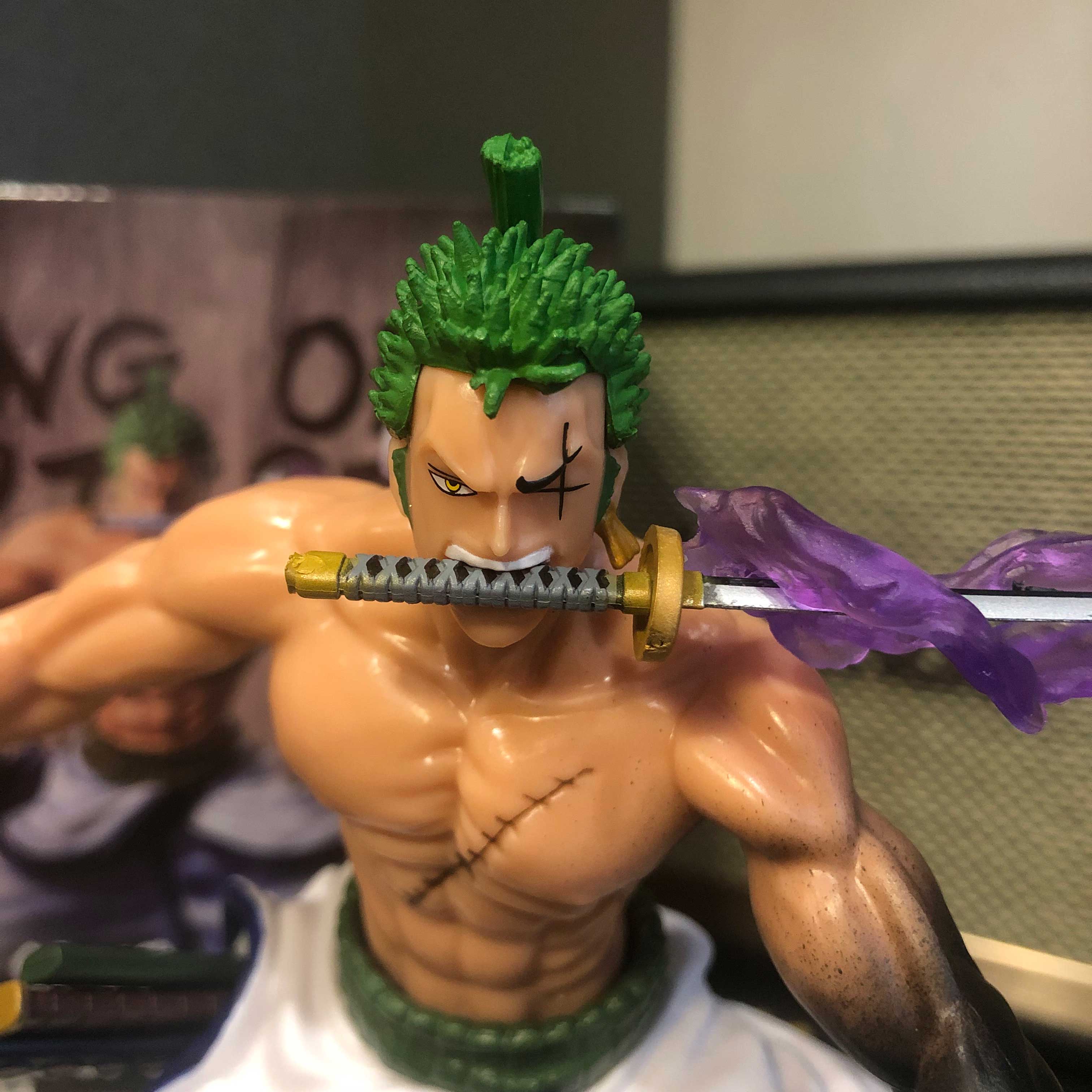 Mô hình Zoro wano 18 cm (có hiệu ứng) - One Piece