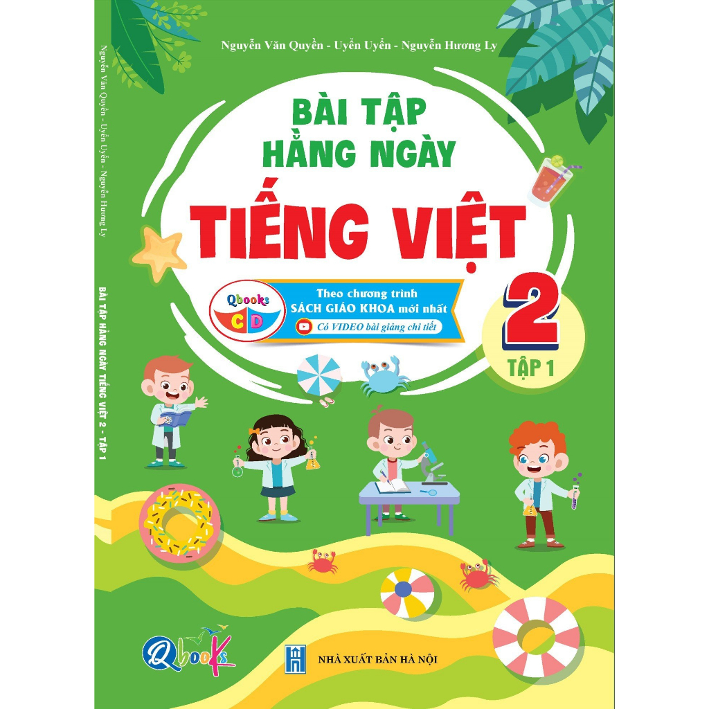 Sách - Combo Bài Tập Hằng Ngày Toán và Tiếng Việt Lớp 2 - Cánh Diều - Tập 1