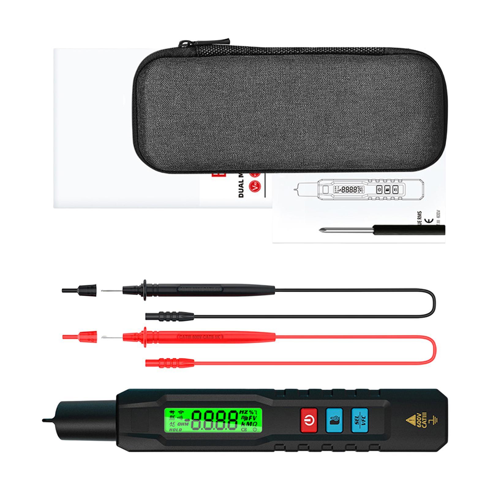 Digital Multimeter LCD Display Continuity Test Automatic for Electricians