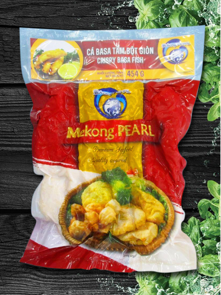 Cá Basa tẩm bột giòn Mekong PEARL 454g