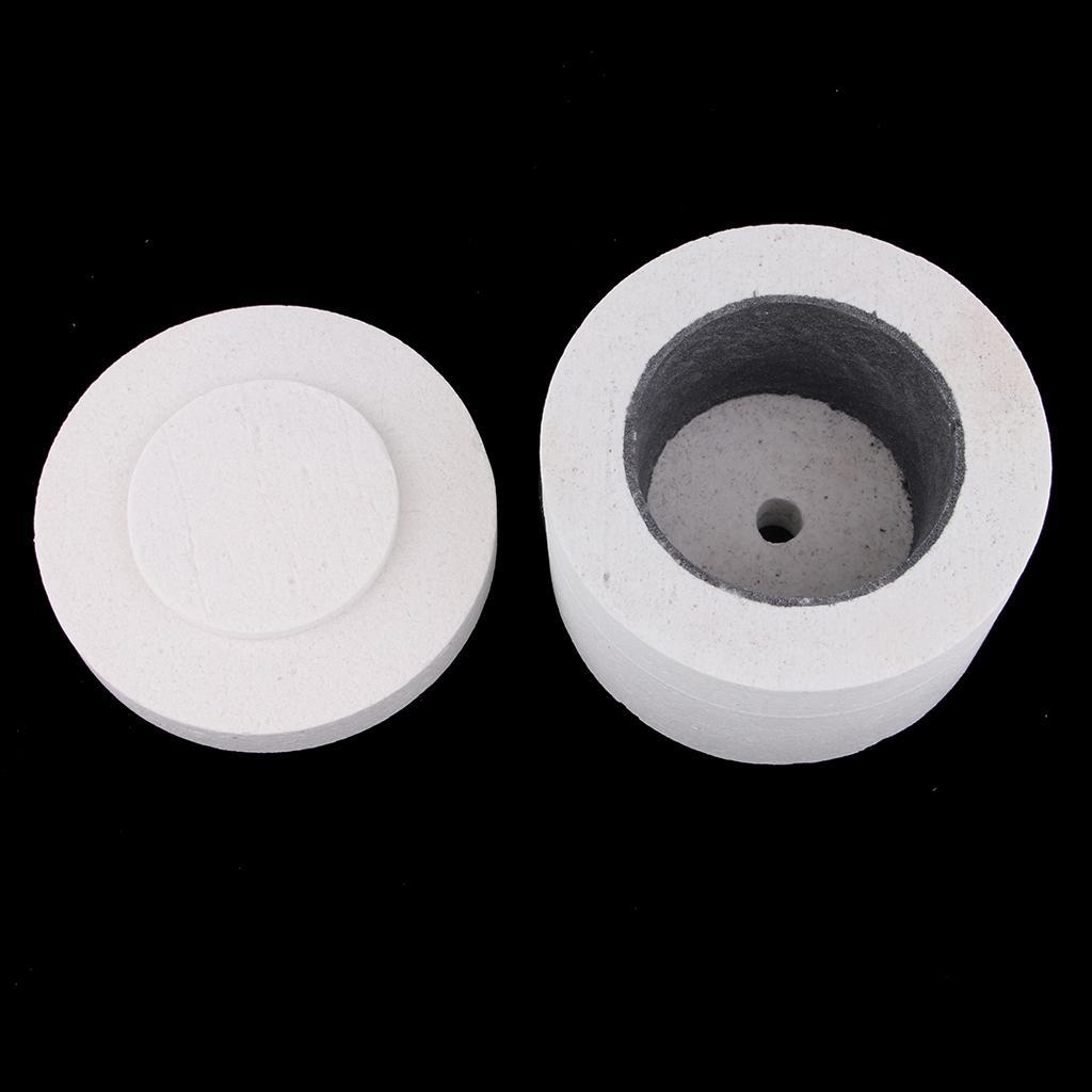Professional Microwave Kiln for DIY Jewelry Making Glass Fusing Tools 12cm