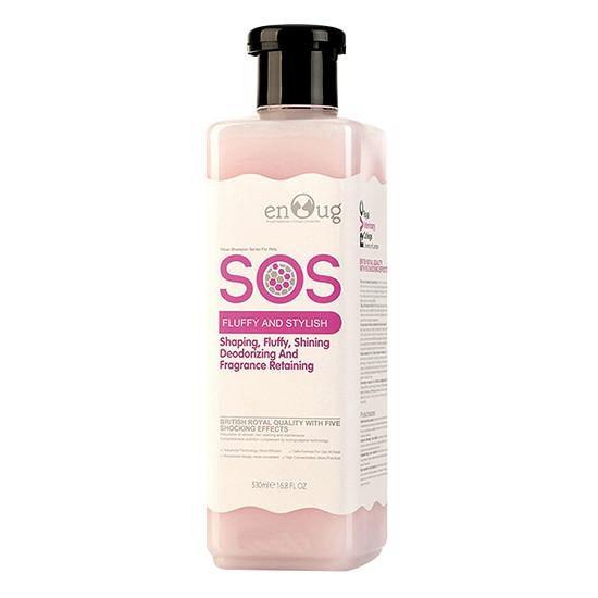 Combo 2 chai Sữa tắm SOS cho chó mèo giúp khử mùi và tạo kiểu chai 530ml màu hồng (HÀNG CHÍNH HÃNG)