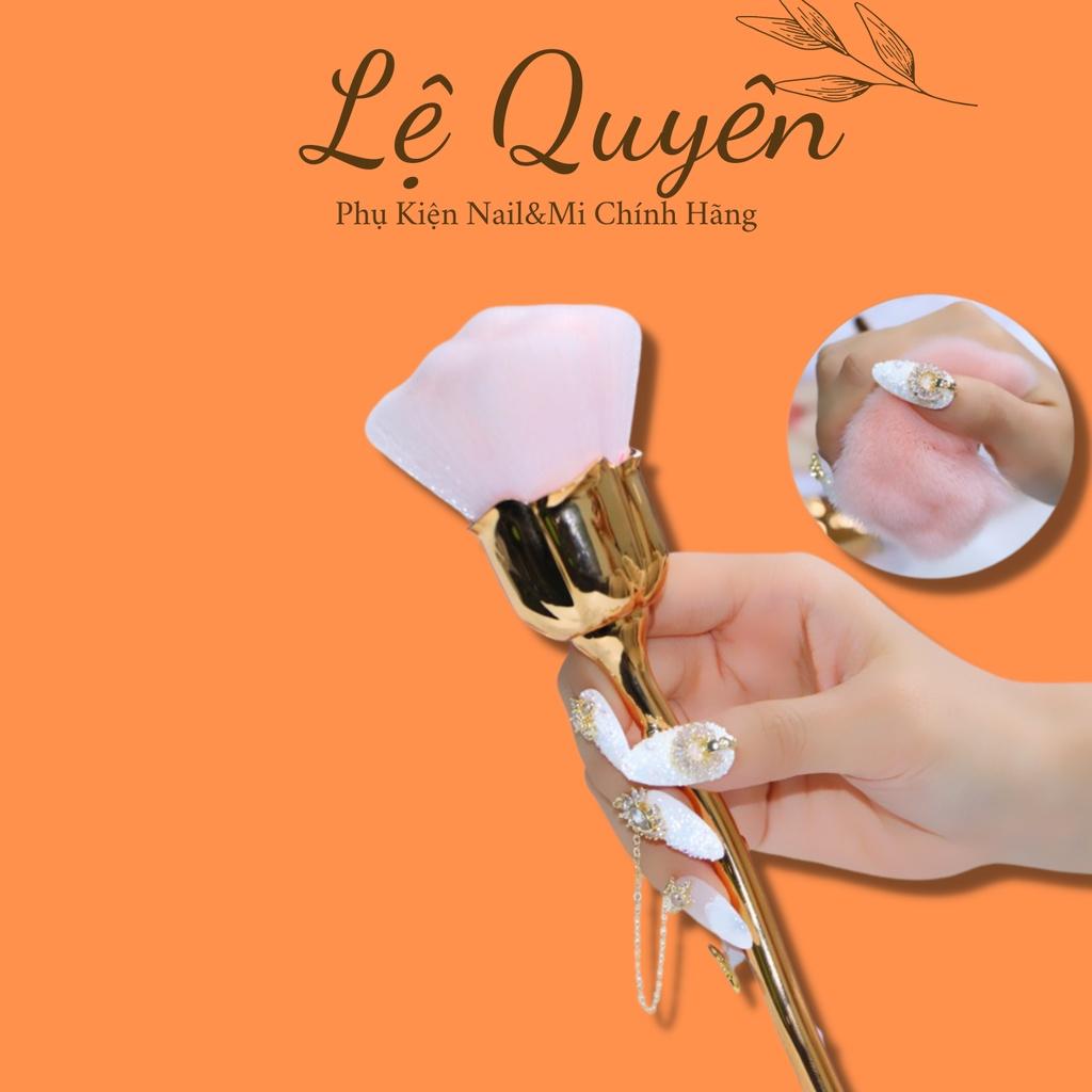 Chổi Phủi Bụi Móng Tay Hoa Hồng_Chổi Phủi Bụi Nail