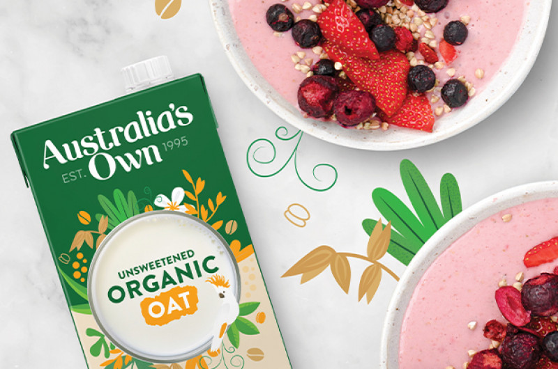 Sữa Yến Mạch Hữu Cơ Không Đường Australia's Own Unsweetened Organic Oat 1L