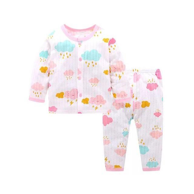 Bộ cotton giấy mẫu mới cực xinh cho bé trai bé gái  - Bộ bé trai bé gái