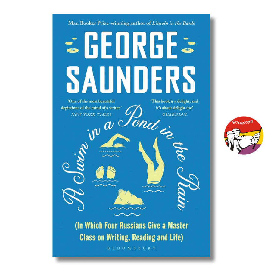 Sách - A Swim in a Pond in the Rain (New York Times Bestseller) by George Saunders | English Stories