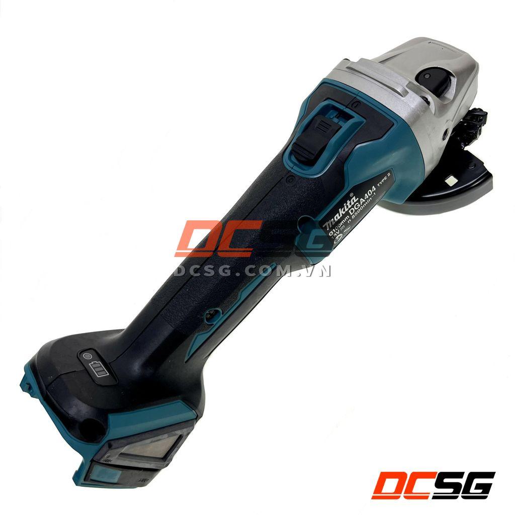 Máy mài góc 100mm dùng pin 18V Makita DGA404Z (không pin sạc) | DCSG