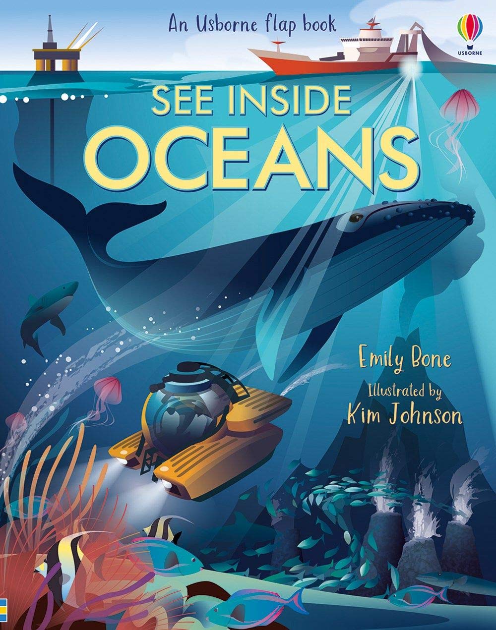 Sách tương tác tiếng Anh: See Inside Oceans