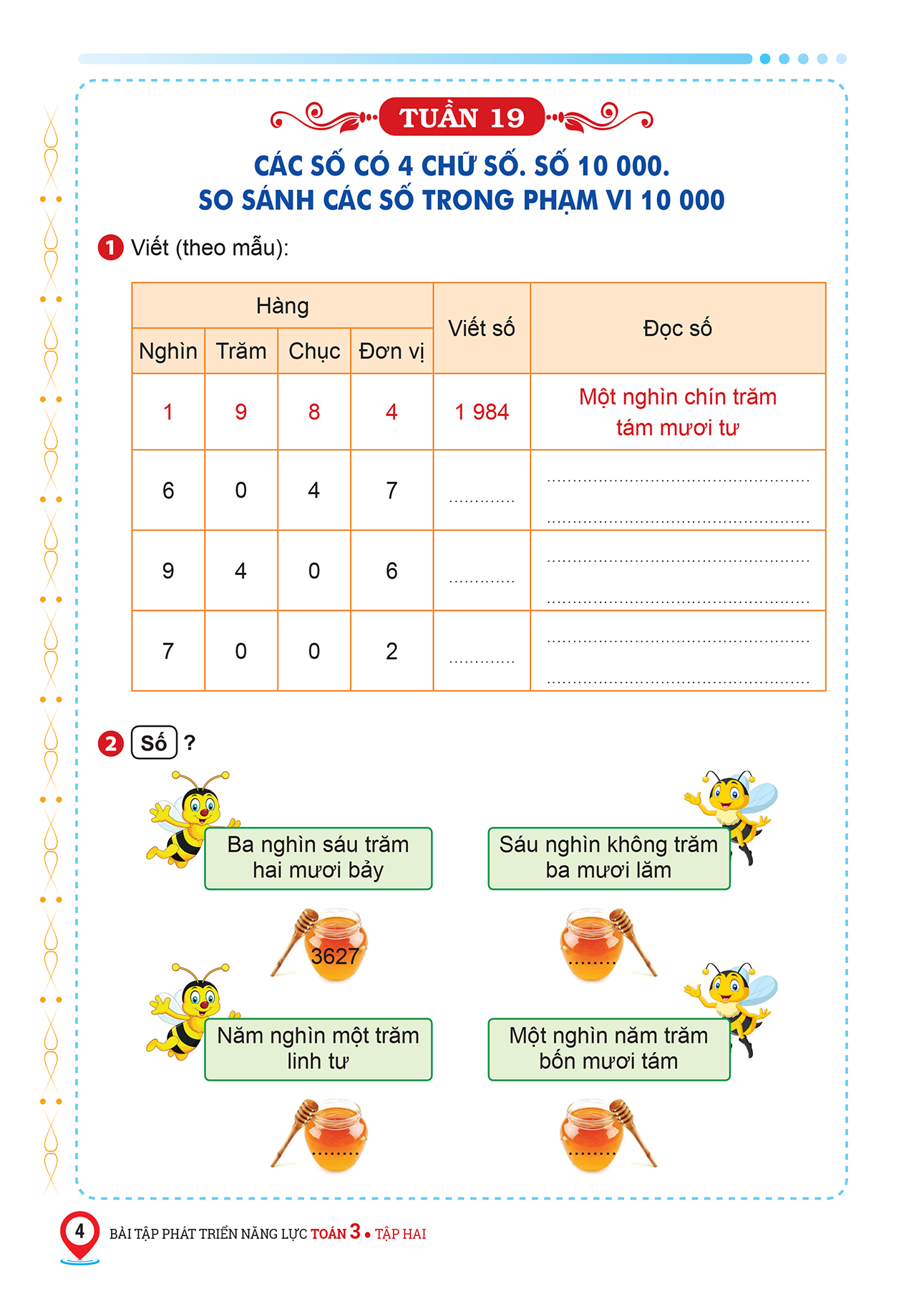 Bài tập phát triển năng lực Toán 3 Tập 2 (Bám sát SGK Kết Nối)