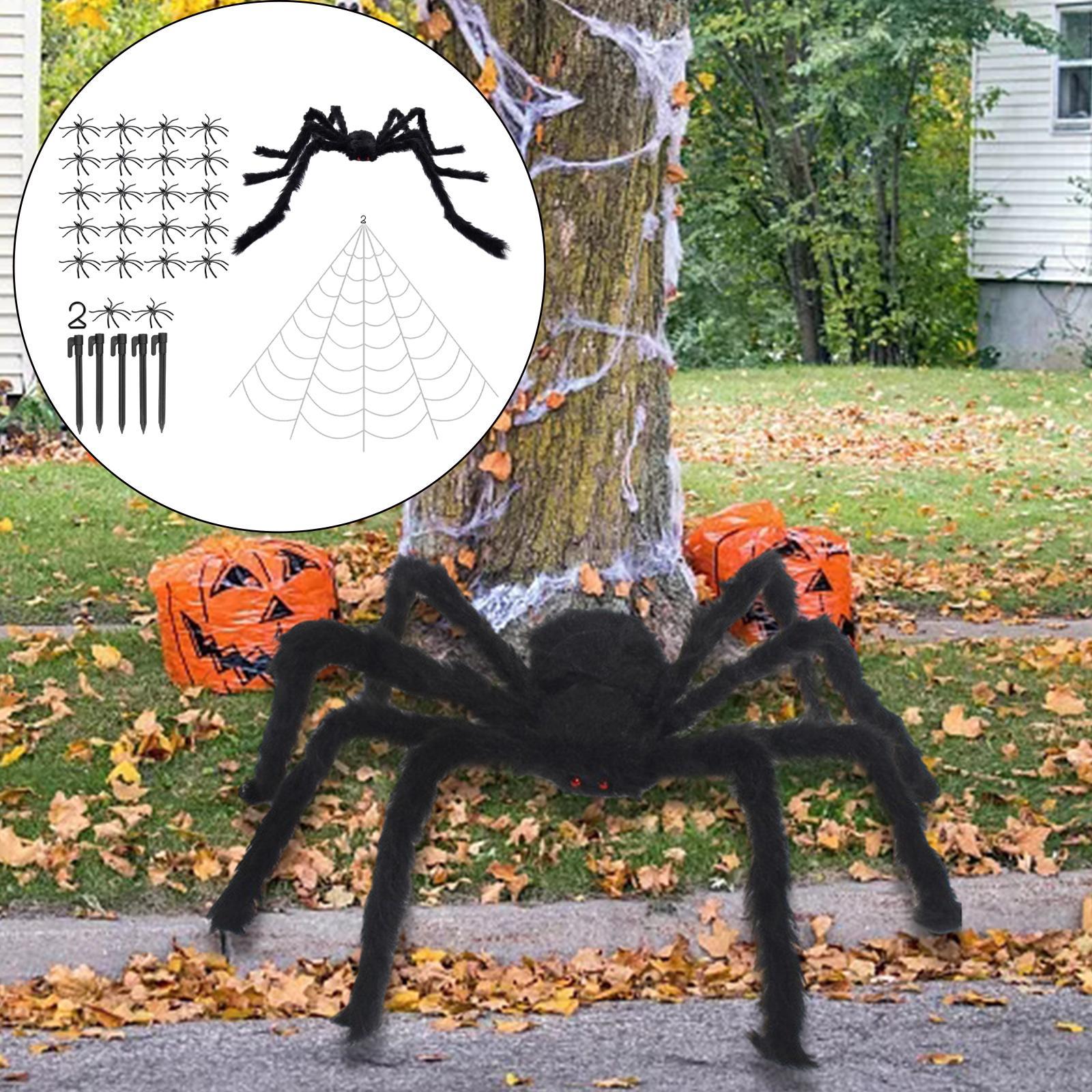 Mua Halloween Decoration Multifunctional 22x Small PP Spiders for ...