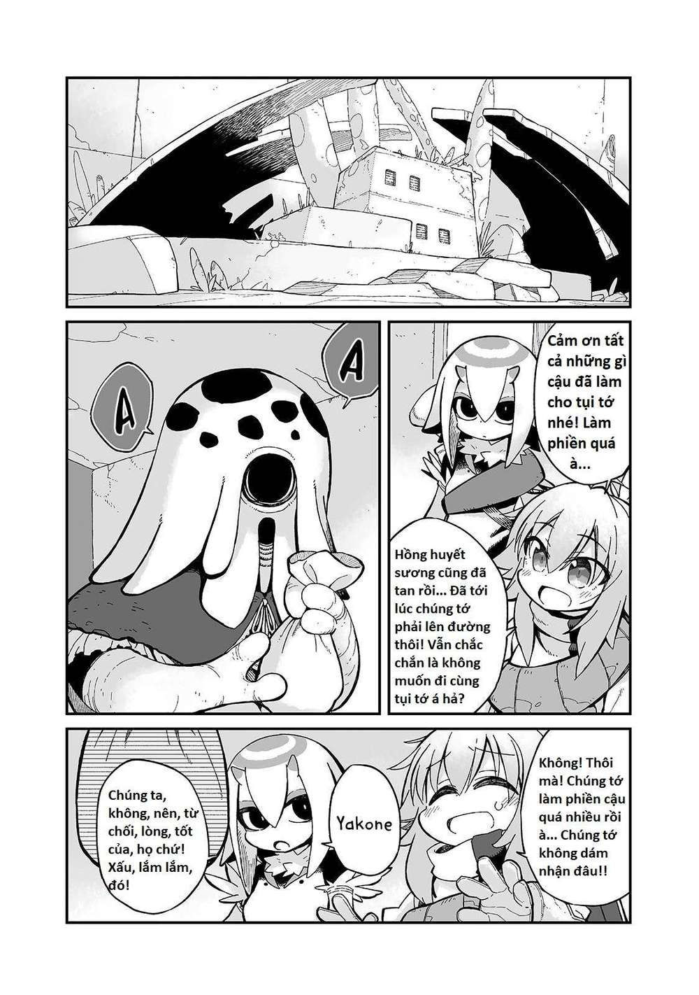 ngay cả khi hậu tận thế, thật hạnh phúc vẫn còn được sống... chapter 12 18