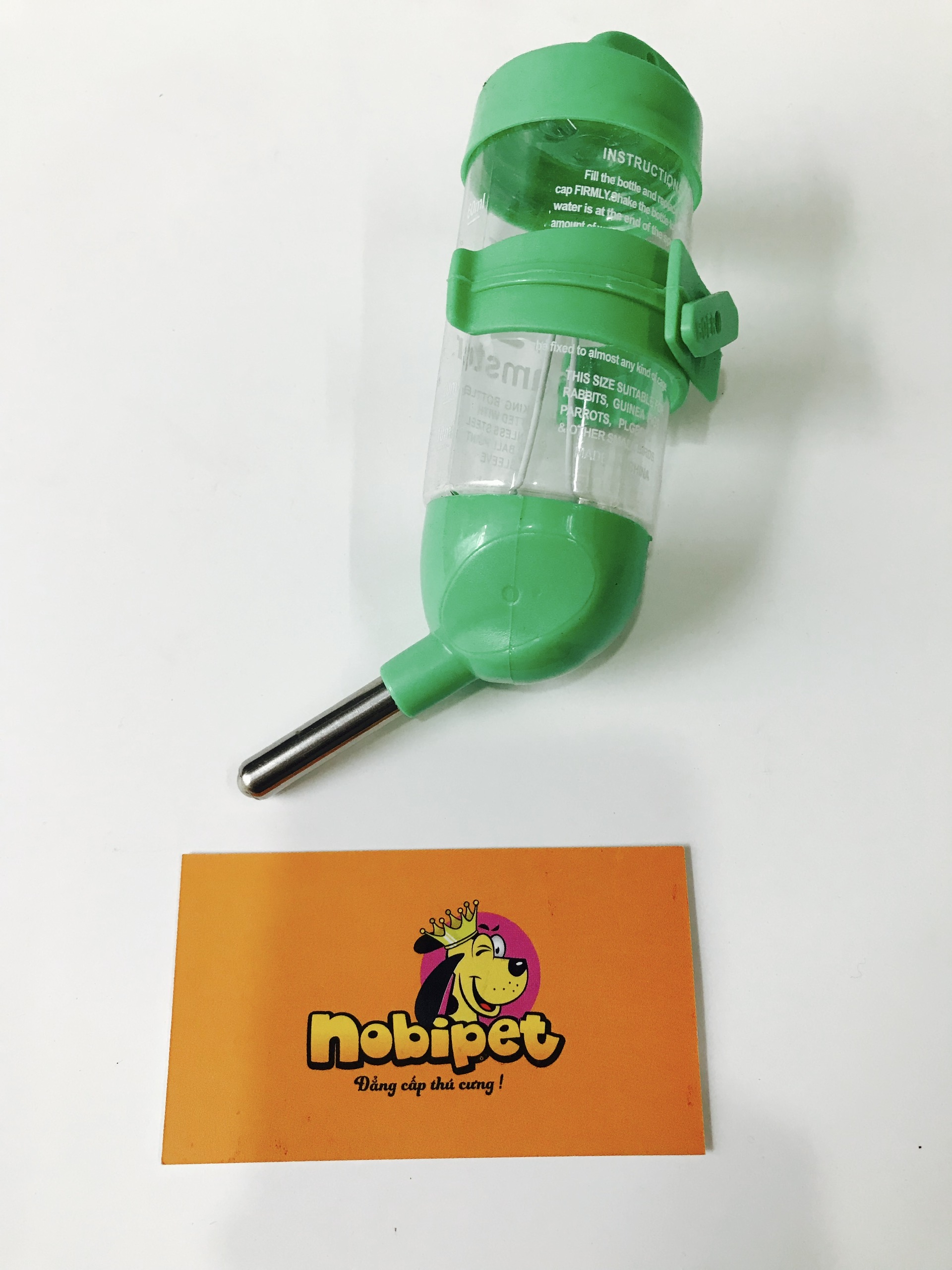Bình Nước 80ml Deluxe Bi Lăn Cho Hamster, Sóc, Nhím Kiểng, Thỏ, Bọ