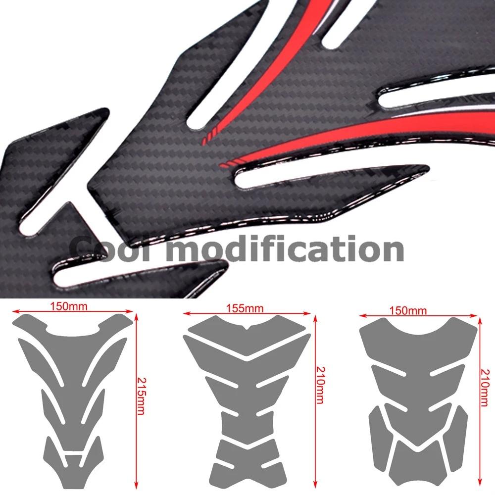 Miếng Dán Trang Trí Bình Nhiên Liệu Xe Mô Tô Yamaha YZF-R6 R6 3D Bằng Sợi Carbon