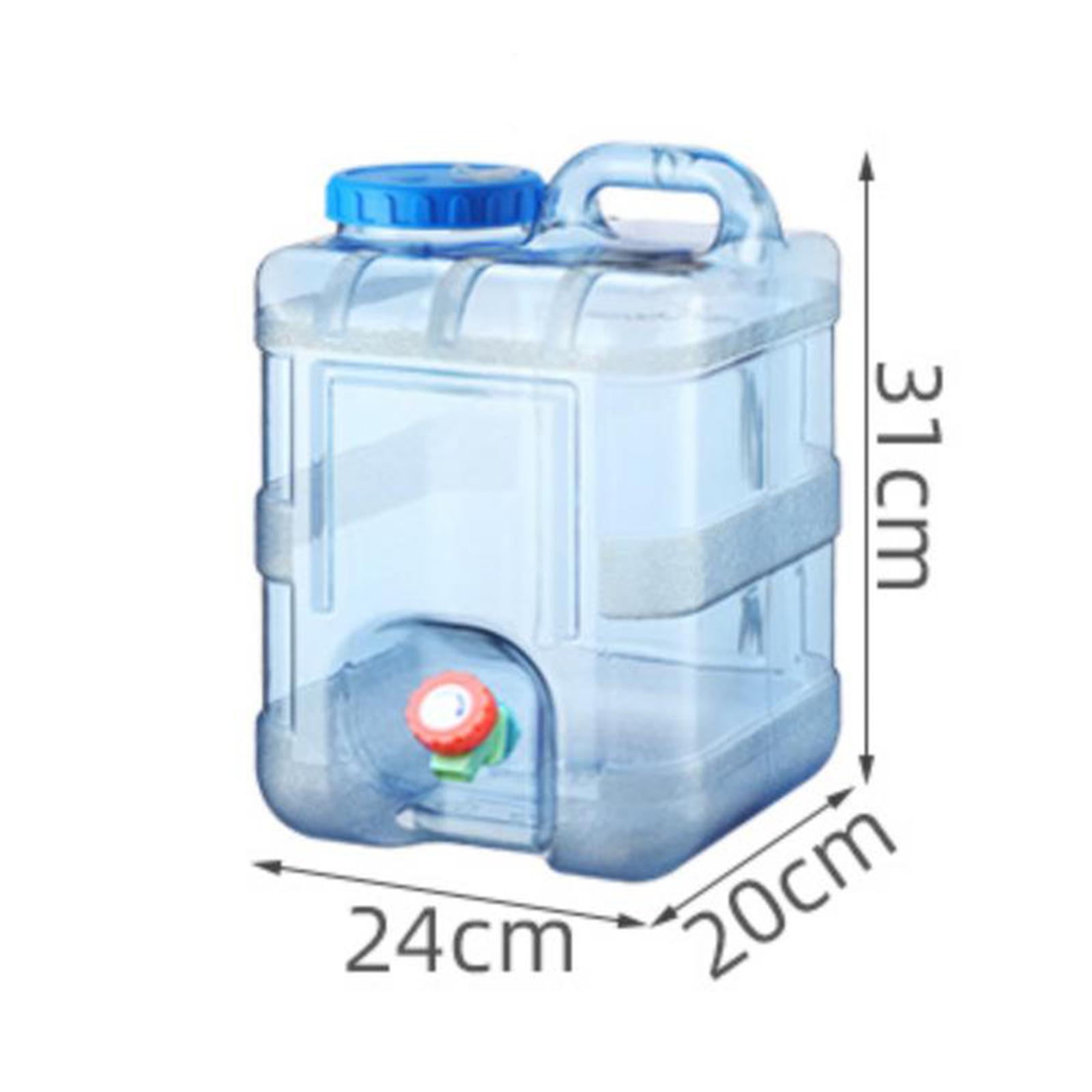 10L Water Container with Spigot Water  Water Storage Carrier for Car