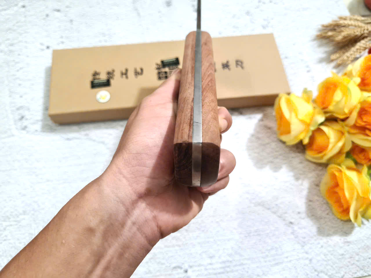 DAO - DAO BẾP NHẬT BẢN AZUCHI THÉP DAMASCUS MÃ DT121 nt 234654467856