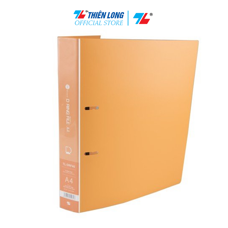 Bìa nhẫn Thiên Long D Ring-DRF40 - Cam