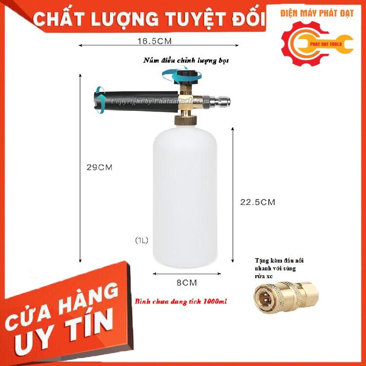 Bình Phun Tạo Bọt Tuyết 1000ml