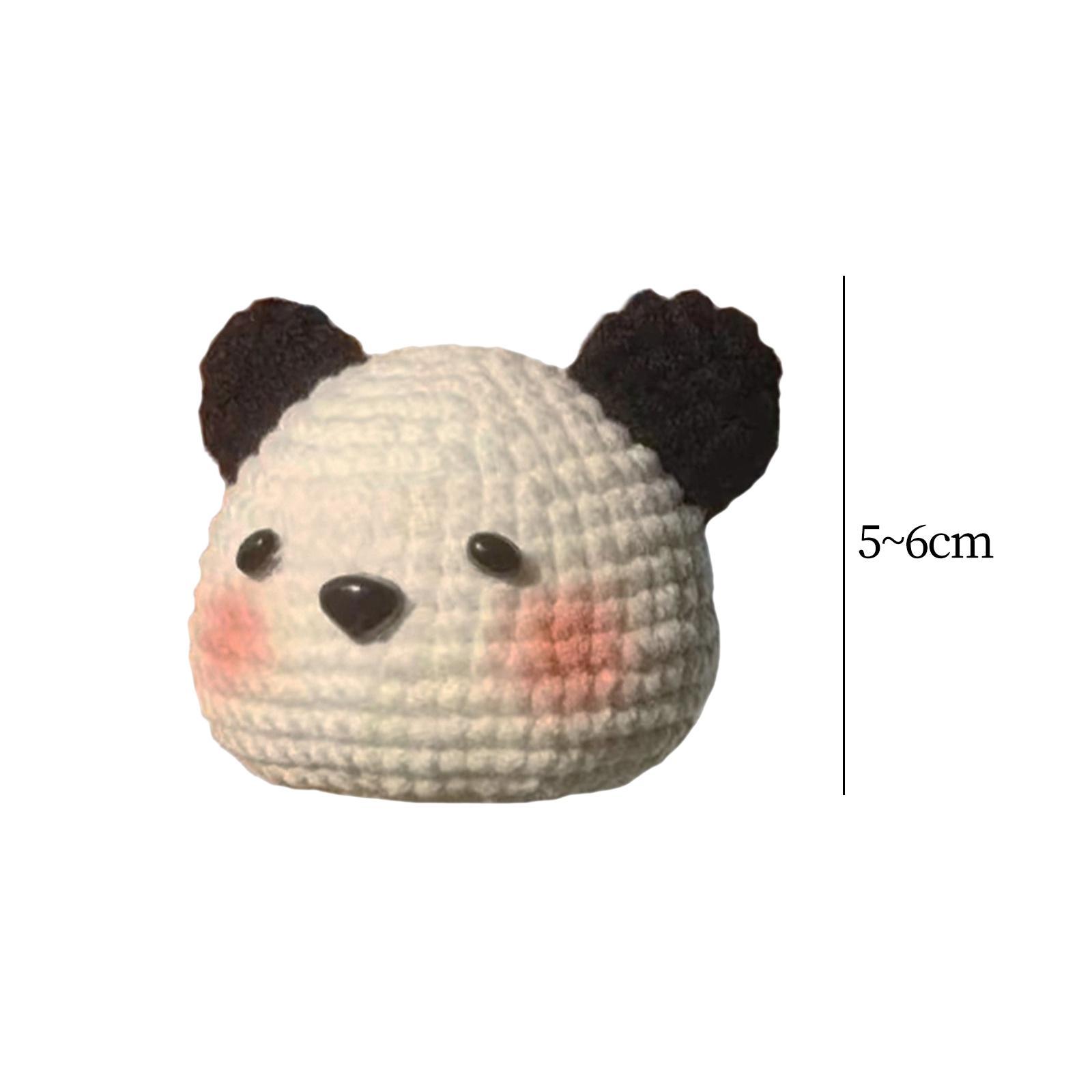 DIY Panda Doll Crochet Kit Sewing Your Own Crochet Kit for Birthday Gift Beginner